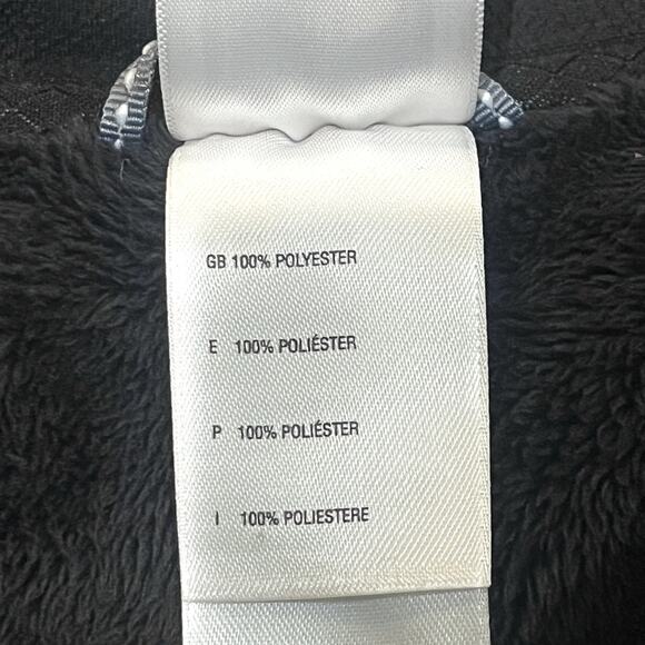 The North Face Jacket Womens Small Black Fuzzy Fleece Quarter Zip Pullover - Picture 7 of 8